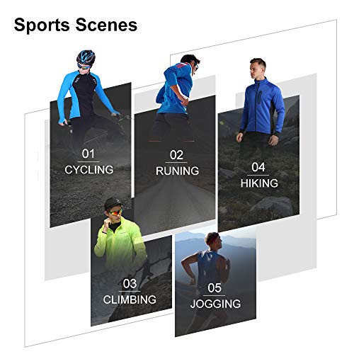 Outto Men' Reflective Running Cycling Vest for Safty and Windproof(Large,Green)