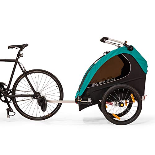 2-in-1 Bike Trailer and Stroller for Kids