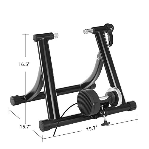 Stable Curvy Bike Trainer with Noise Reduction