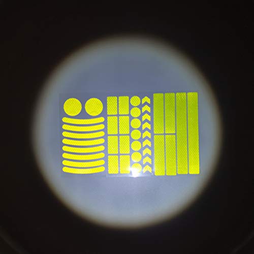 Green Reflective Stickers for Bikes & More