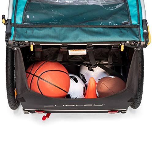 2-in-1 Bike Trailer and Stroller for Kids