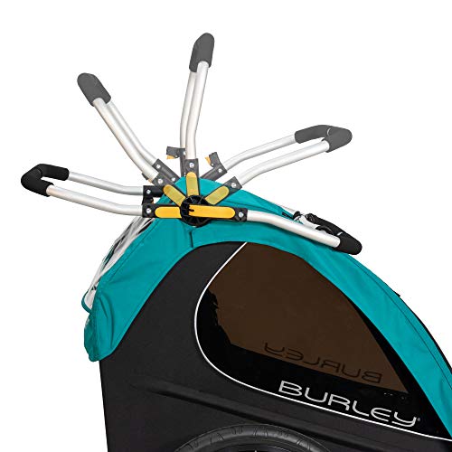 2-in-1 Bike Trailer and Stroller for Kids
