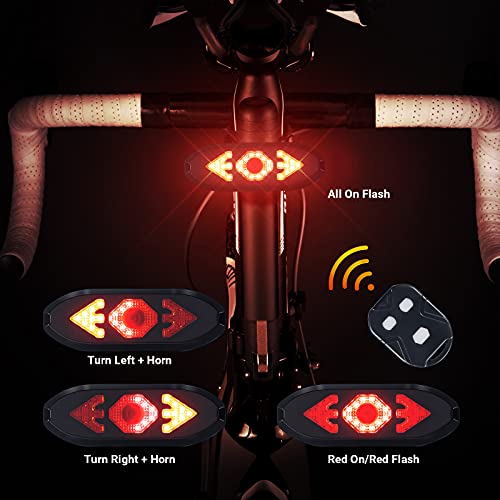 Wireless Turn Signal Bike Tail Light