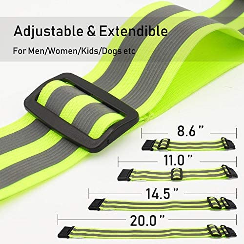 Reflective Gear Bands for Night Cycling & Running