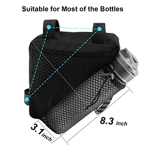 Triangle Frame Bag with Bottle Holder for Bikes