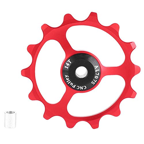GUB Ceramic 14T Derailleur Pulley - Red