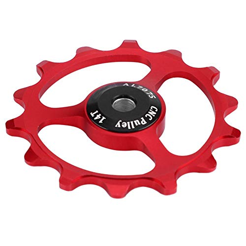 GUB Ceramic 14T Derailleur Pulley - Red