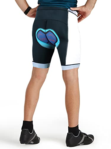 Northhill Men's Bike Shorts with 4D Padding
