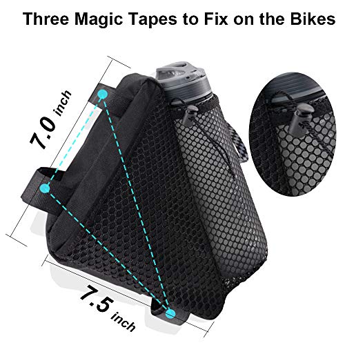 Triangle Frame Bag with Bottle Holder for Bikes