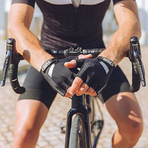 SuperGel Half Finger Cycling Gloves for Men and Women