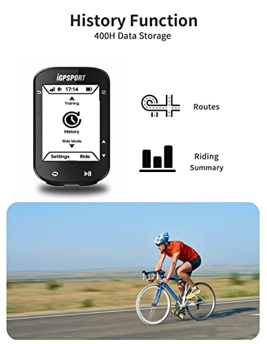 Slim GPS Bike Computer with Route Navigation