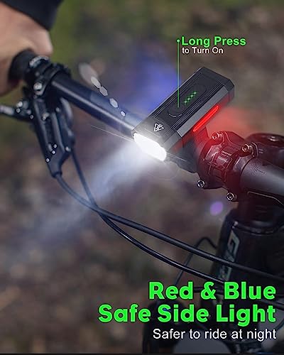 High Lumen Rechargeable Bike Light Set