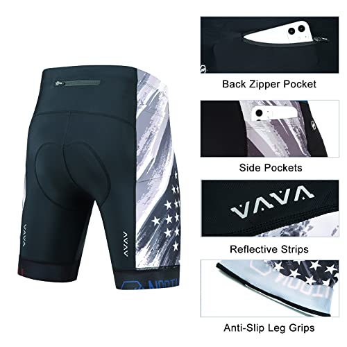 Northhill Men's Bike Shorts with 4D Padding