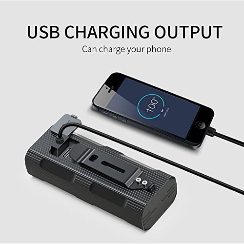 4000 Lumen Rechargeable Bike Light Set - Waterproof