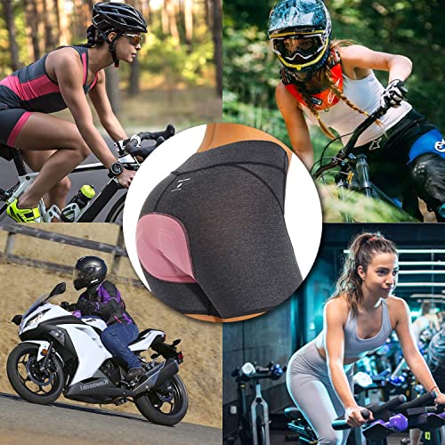 Women's 3D Padded Cycling Shorts - Lightweight & Breathable