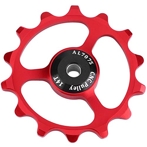 GUB Ceramic 14T Derailleur Pulley - Red