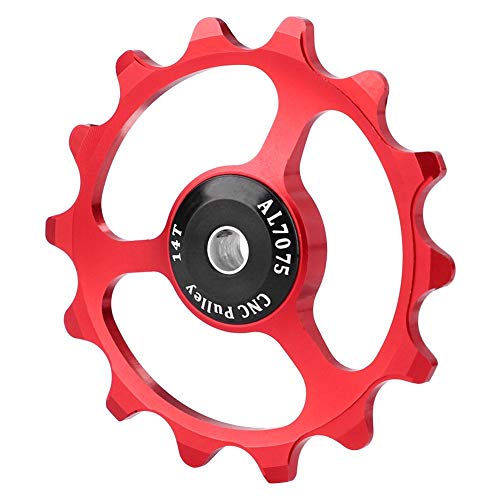 GUB Ceramic 14T Derailleur Pulley - Red