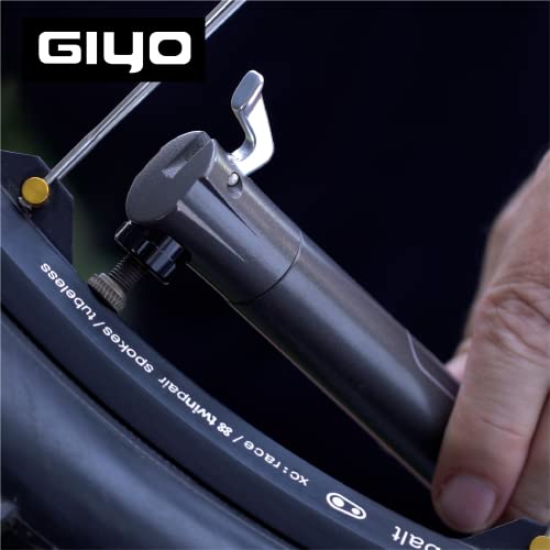 GIYO Bike Pump | Presta & Schrader | 80 psi
