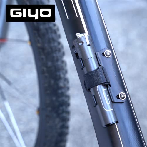 GIYO Bike Pump | Presta & Schrader | 80 psi