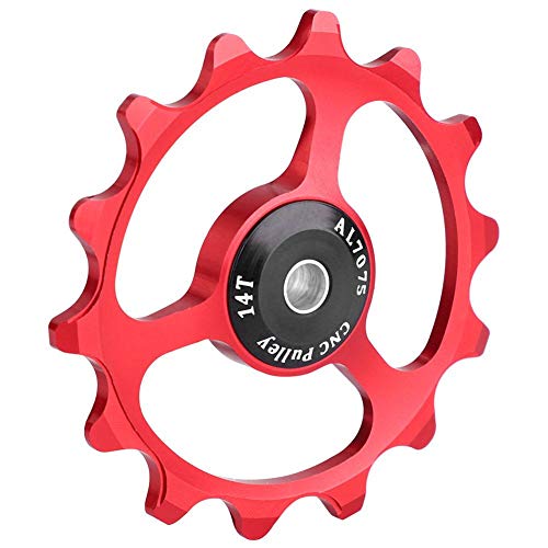 GUB Ceramic 14T Derailleur Pulley - Red