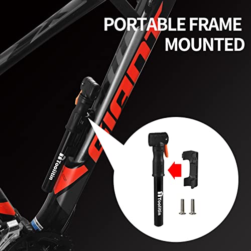 Mini Bike Pump for Road & Mountain Bikes
