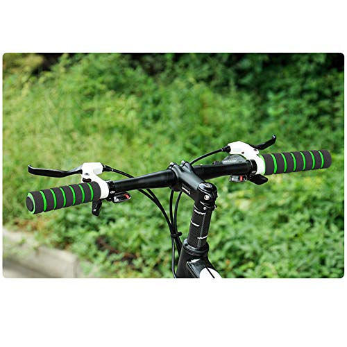 2 Pairs Bicycle Bike Foam Handlebar Cover Handle Bar Foam Grips Sponge Non-Slip Handle Grips for Bike Racing Bicycle Motorcycle