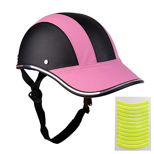 Adjustable Adult Bike Helmet with Sunshade & Stickers