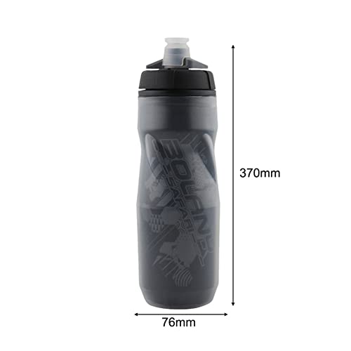 Insulated Squeeze Water Bottle for Cycling - 20oz