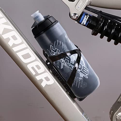 Insulated Squeeze Water Bottle for Cycling - 20oz