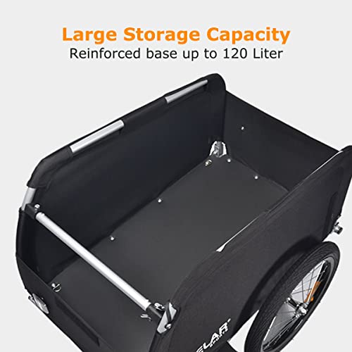 Blue Veelar Sports Bicycle Cargo Trailer