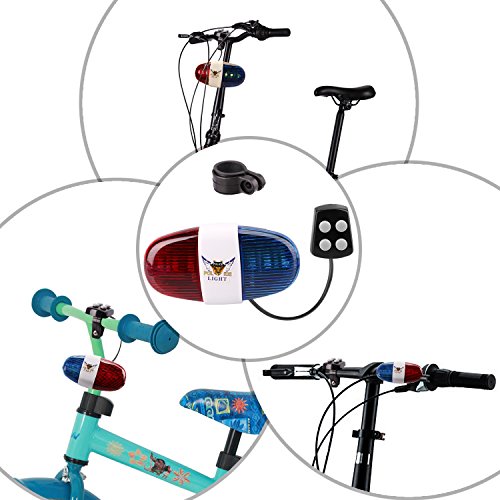 Cycling Police Siren and Light Combo