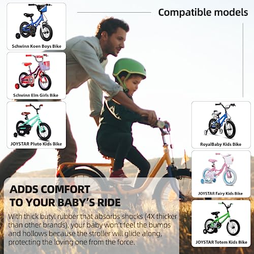 (2 Pack) 20" x 1.75/1.95/2.125" Kids Bike Inner Tubes - Inner Tube Replacement with 32mm Schrader Valve Compatible with Titan Racing Junior Range Bikes and 20-Inch Kids Mountain Bikes