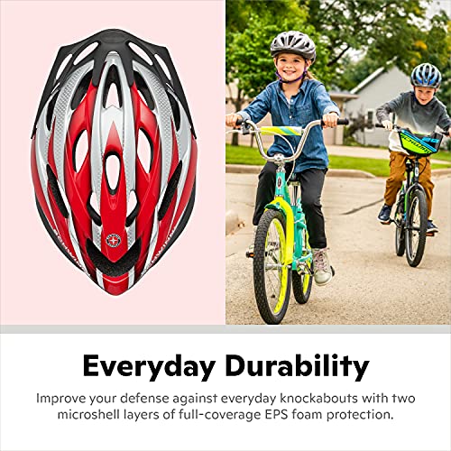 Schwinn Thrasher Youth Bike Helmet - Red