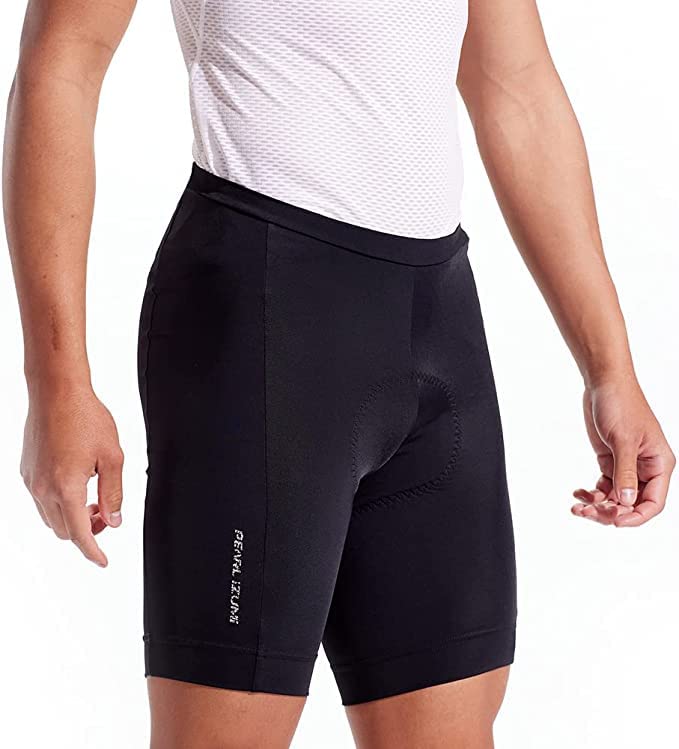 PEARL IZUMI Men's 9" Escape Quest Cycling Shorts, Padded & Breathable with Reflective Fabric, Black, Large