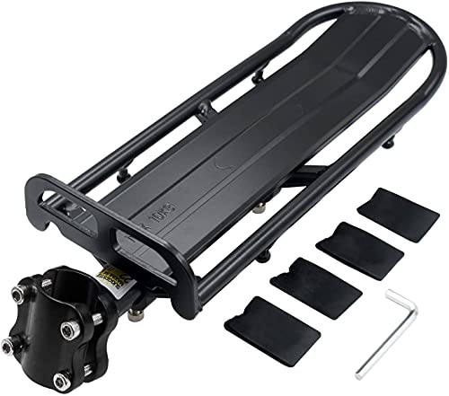 Aluminum Retractable Rear Bike Rack - 22lb Capacity