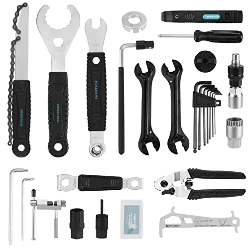 30 Piece Bike Repair Tool Kit by Swiss+Tech