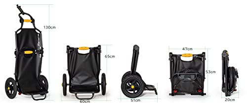 Burley Travoy Compact Bike Trailer - Black