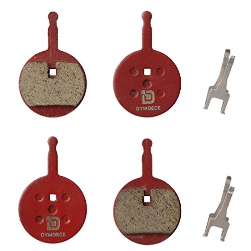 Dymoece 2 Pairs Organic Resin Bicycle Disc Brake Pads for Avid BB5 Mechanical Disc Brake