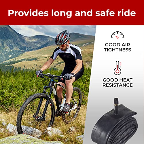 Fincci Pair 27.5 x 1.95-2.125 Inch Bike Inner Tubes 48mm Schrader Valve Inner Tube for Mountain MTB Road Hybrid Bicycle - Pack of 2