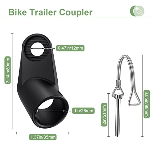 Bike Trailer Hitch for Schwinn & More