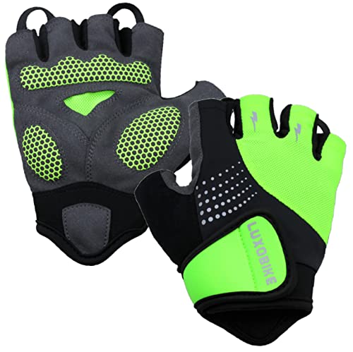 Men's Shock Absorbing Cycling Gloves by LuxoBike