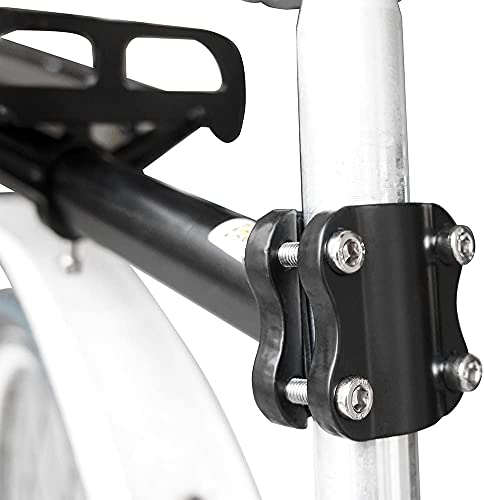 Aluminum Retractable Rear Bike Rack - 22lb Capacity