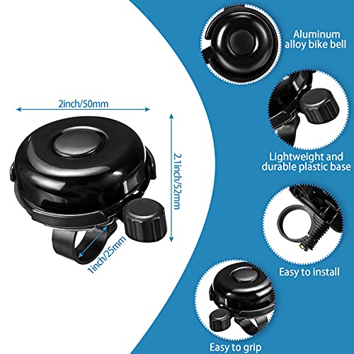 Bike Mirror Set with Bell and Phone Holder