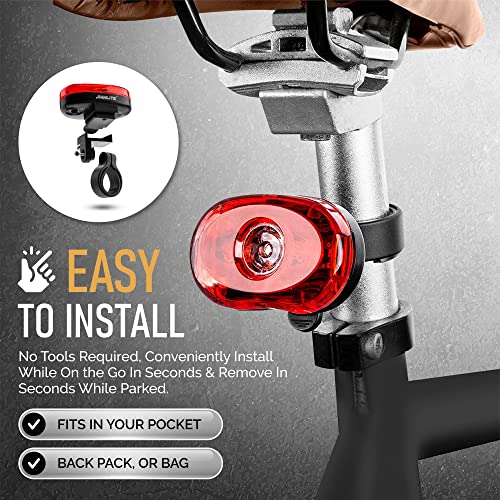 Bright LED Bike Light Set for Kids & Adults
