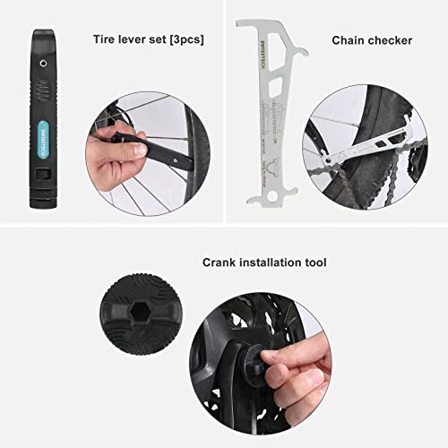 30 Piece Bike Repair Tool Kit by Swiss+Tech