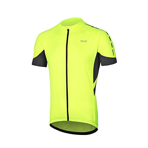 Men's Green Cycling Jersey - ARSUXEO 636
