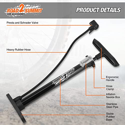 Portable High-Pressure Bike Air Pump