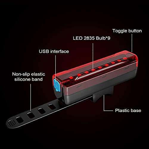 1000 Lumen USB Rechargeable Bike Light