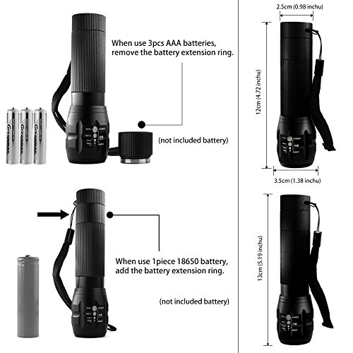 Bike Light Set: Adjustable Front & Rear LEDs