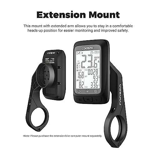 Wireless Bike Computer with GPS & Bluetooth